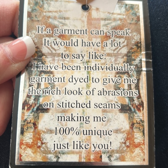 NWT⭐️INDIGO SAINTS JACKET Light Brown Mushroom color Vegan LEATHER Large - Picture 12 of 15